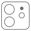 Cameras and sensors for industrial robots